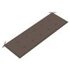 vidaXL Banc de jardin 3 places avec coussin 150 cm Bois d'eucalyptus