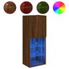 vidaXL Ensemble meuble TV 40.5 x 30 x 102 cm Brown Oak