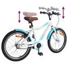vidaXL V&eacute;lo pour Enfants 18 Pouces pour les 5-7 ans Bleu clair