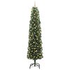 vidaXL Sapin de No&euml;l artificiel Vert 240 cm PVC et acier et plastique
