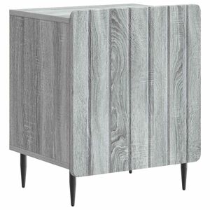 vidaXL Cabinet de chevet Sonoma gris 43 x 34,5 x 52 cm