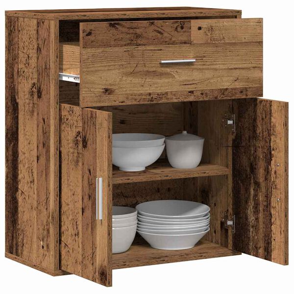 vidaXL Buffet Bois ancien 60 x 31 x 70 cm Bois d'ing&eacute;nierie