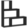 vidaXL Cloison Biblioth&egrave;que 123 x 29 x 123 cm Bois d'ing&eacute;nierie