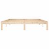 vidaXL Cadre de lit sans matelas bois massif de pin 160x200 cm