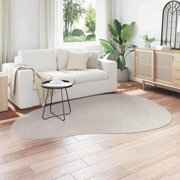 vidaXL Tapis de surface HUARTE Couleur sable 160 x 230 cm Polyester