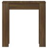 vidaXL Table &agrave; d&icirc;ner Ch&ecirc;ne marron 140x74,5x76 cm Bois d'ing&eacute;nierie