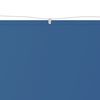 vidaXL Auvent vertical Bleu 100x800 cm Tissu oxford