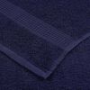 vidaXL Serviettes FROGN 2 pcs bleu marine 100x200 cm 360 g/m&sup2;
