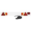 vidaXL Feu de remorque Rouge 115x6x14 cm Ampoule LED 12 V