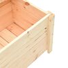 vidaXL Banc de rangement 120 cm bois de pin massif