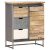 vidaXL Buffet 60 x 30 x 70 cm Bois de manguier massif