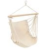 vidaXL Hamac couleur cr&egrave;me 185 x 125 cm
