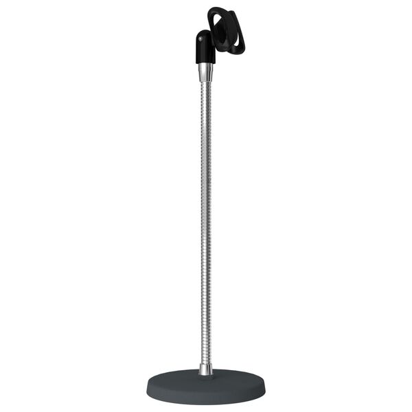 vidaXL Pied flexible pour microphone de bureau