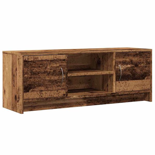 vidaXL Meuble TV vieux bois 102x30x37,5 cm bois d'ing&eacute;nierie