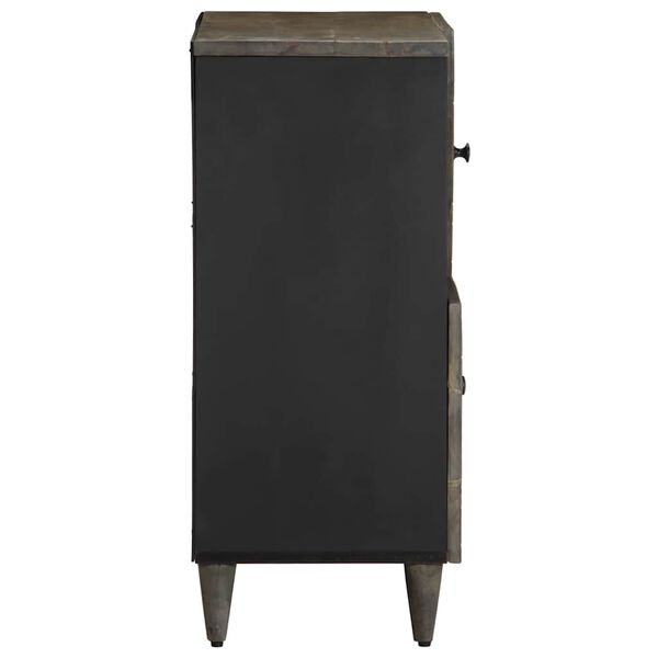 vidaXL Buffet 80x33x75 cm bois massif de manguier