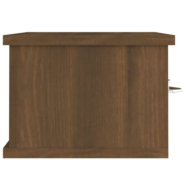 vidaXL Armoire murale Ch&ecirc;ne marron 60x26x18,5 cm Bois d'ing&eacute;nierie