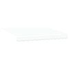 vidaXL Toile de rechange pour auvent Blanc 330 x 245 cm Polyester