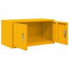 vidaXL Armoire de rangement Jaune moutarde 80 x 40 x 40 cm Acier