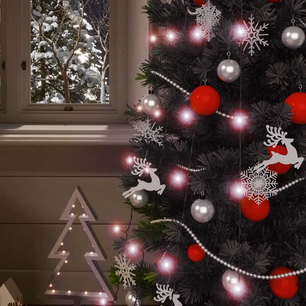 vidaXL Lampes solaires 5 pcs 5x200 LED Blanc chaud Intérieur Extérieur