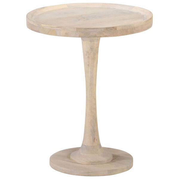 vidaXL Table d'appoint &Oslash;60x75 cm Bois de manguier massif