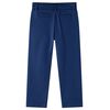 Pantalons pour enfants avec cordon de serrage bleu marine 92
