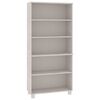 vidaXL Buffet HAMAR Bois massif de pin Blanc