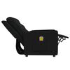 vidaXL Fauteuil de massage inclinable à 2 places noir tissu