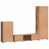 vidaXL Ensemble meuble TV FLORIN Bois ancien Bois d'ing&eacute;nierie