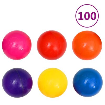 vidaXL Tente de jeu pour enfants avec 350 balles Multicolore