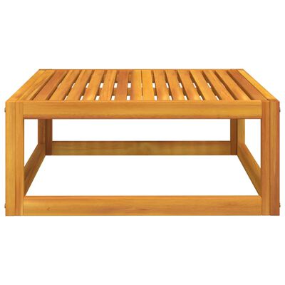 vidaXL Table basse 68x68x29 cm bois d'acacia massif