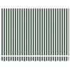 vidaXL Auvent R&eacute;tractable Vert et blanc 350 x 250 cm tissu