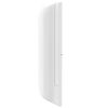 vidaXL Oreille de t&ecirc;te de lit Blanc 40,5 x 40,5 x 4 cm PVC