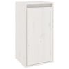 vidaXL Meubles TV 3 pcs Blanc Bois massif de pin