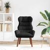 vidaXL fauteuil Noir 69 x 74 x 93 cm Velours