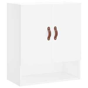 vidaXL Armoire murale blanc 60x31x70 cm bois d'ing&eacute;nierie