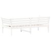 vidaXL Lit de jour sans matelas blanc 80x200 cm bois de pin massif