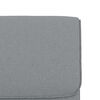 vidaXL Chaise longue Gris clair 55x64x80 cm Tissu