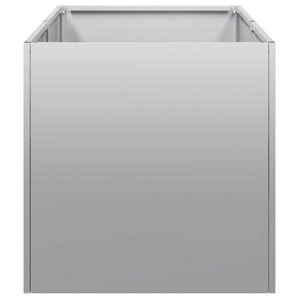 vidaXL Jardini&egrave;re 40x80x40 cm acier galvanis&eacute;