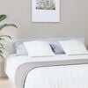 vidaXL T&ecirc;te de lit Blanc 200x1,5x80 cm Bois d'ing&eacute;nierie