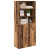 vidaXL Haut Armoire Bois Ancien 80 x 42,5 x 185 cm Bois d'ing&eacute;nierie