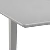 vidaXL Mobilier de salle &agrave; manger 5 pcs MDF Gris
