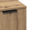 vidaXL Buffet avec tiroir 3 pcs Ch&ecirc;ne artisanal Bois d'ing&eacute;nierie