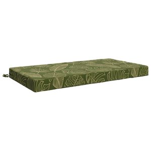 vidaXL Coussin d&rsquo;assise SOEST 100 % polyester Mod&egrave;le feuille