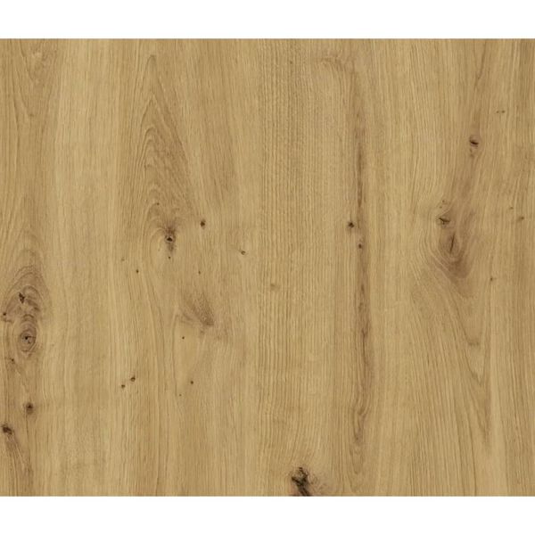 FMD Portemanteau mural avec étagère 50x23x188cm Matera Chêne artisanal