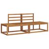 vidaXL Ensemble de canap&eacute;s d'ext&eacute;rieur 2 pcs Naturel