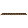 vidaXL Cadre de lit sans matelas marron miel 100x200cm bois pin massif