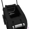 vidaXL Remorque de vélo pour animaux de compagnie noir