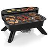 Princess Gril de barbecue hybride 2000 W Noir