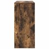 vidaXL Buffet ch&ecirc;ne fum&eacute; 85x34x76 cm bois d'ing&eacute;nierie