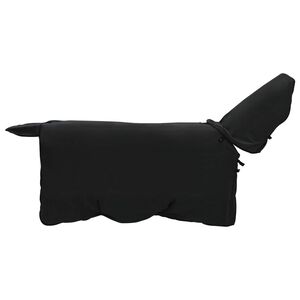vidaXL Couverture &Eacute;quine Noir 75 cm Fleece en polyester